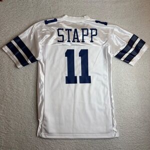 Creed Band Jersey Stapp 11 Scott Stapp White Navy Mesh Y2K Rock Small made USA